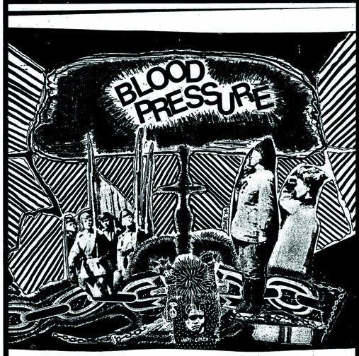 BLOOD PRESSURE "S/T" 7" Black Vinyl